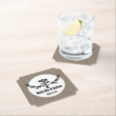 De jacht is voorbij kartonnen onderzetters (Insitu)