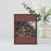 De jacht met Fyt Jan (beste kwaliteit) Briefkaart (Staand voorkant)