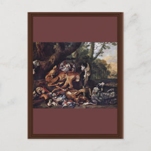 De jacht met Fyt Jan (beste kwaliteit) Briefkaart