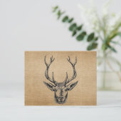 De  jacht op Burlap Briefkaart (Staand voorkant)