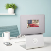 DE JACHT OP GELUK STICKER (Laptop op bureau)