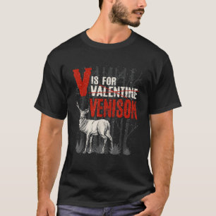 De jacht op herten Elk V is voor de jacht op wild T-shirt
