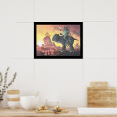 De jacht poster (Keuken)