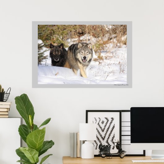 De Jacht Poster (Thuiskantoor)