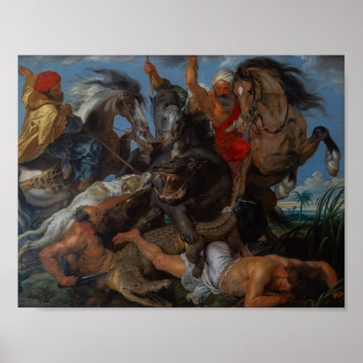 De Jacht Poster (Voorkant)