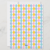 De Jacht van de Aaseter van de Ochtend van Pasen Feestdagenkaart (Achterkant)