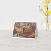 De jacht van Dino - Kaart (Gele Bloem)