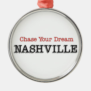 De Jacht van Nashville Uw Droom Metalen Ornament