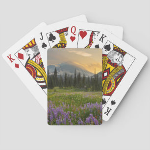 De jachtgrond van Indian Henry bij zonsopgang Pokerkaarten