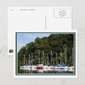 De jachthaven briefkaart (Voorkant / Achterkant)