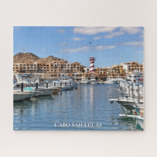 De jachthaven van Cabo San Lucas, Baja, Mexico Legpuzzel (Horizontaal)