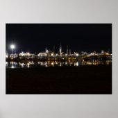 de jachthaven van de Provincie Poster (Voorkant)