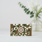 De jachtindustrie levert buitenshuis Pistool repar Visitekaartje (Staand voorkant)