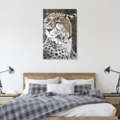 De JACHTLUIPAARD Org van de Druk 24x36 van het Canvas Afdruk (Insitu (Slaapkamer))