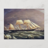 De jachtvos 1900s briefkaart (Voorkant)