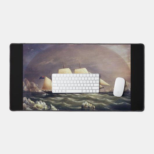 De jachtvos 1900s bureaumat (Keyboard & Muis)