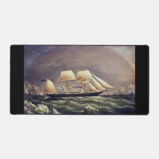 De jachtvos 1900s bureaumat (Voorkant)