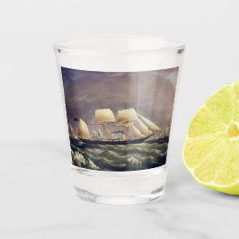 De jachtvos 1900s shot glas