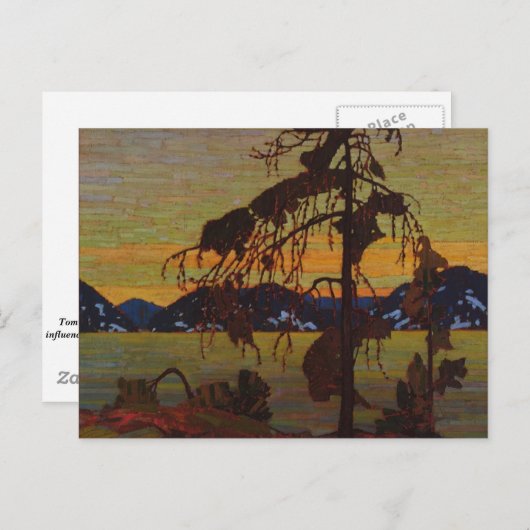 De Jack Pine Briefkaart (Voorkant / Achterkant)