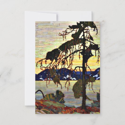 De Jack Pine,  Canadees landschapsschilderij (Voorkant)