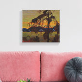 De Jack Pine Canvas Afdruk (Insitu (Woonkamer))