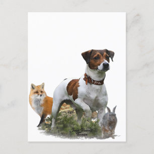 De Jack Russell Terrier, Art Briefkaart