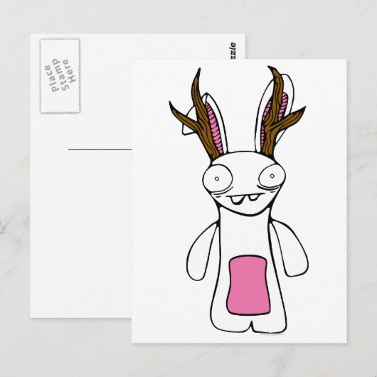 De Jackalope Briefkaart (Voorkant / Achterkant)