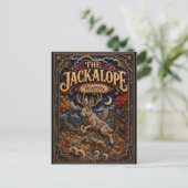 De Jackalope Wyoming Popcut Legends Briefkaart (Staand voorkant)