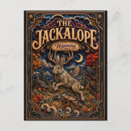De Jackalope Wyoming Popcut Legends Briefkaart