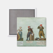 De Jacobin Knitters Magneet (Voorkant / Achterkant)