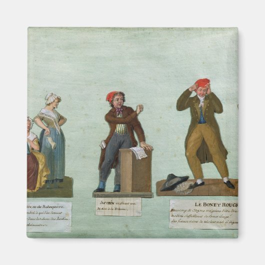 De Jacobin Knitters Magneet (Voorkant)