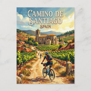 De Jacobsweg Spanje Briefkaart