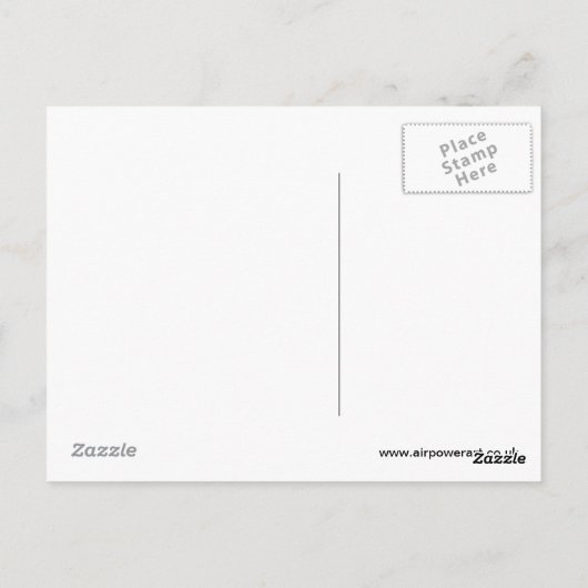 De jager briefkaart (Achterkant)