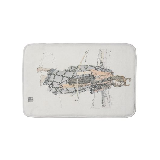 De jager (door Ann Macbeth) Badmat (Voorkant)