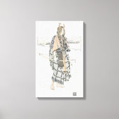 De jager (door Ann Macbeth) Canvas Afdruk (Voorkant)