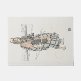 De jager (door Ann Macbeth) Deurmat