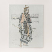 De jager (door Ann Macbeth) Legpuzzel (Verticaal)