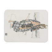 De jager (door Ann Macbeth) Magneet (Horizontaal)