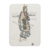 De jager (door Ann Macbeth) Magneet (Verticaal)