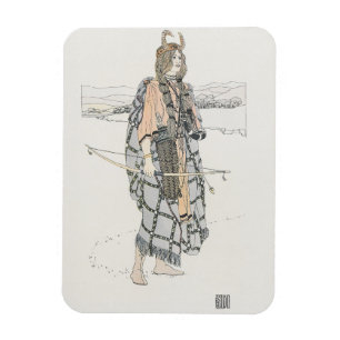 De jager (door Ann Macbeth) Magneet