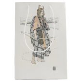 De jager (door Ann Macbeth) Medium Cadeauzakje (Voorkant)