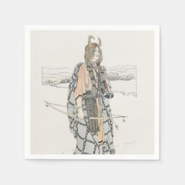 De jager (door Ann Macbeth) Servet