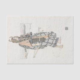 De jager (door Ann Macbeth) Tissuepapier