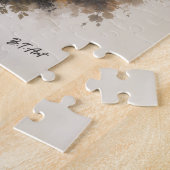 De jager, in de wilde stilte legpuzzel (Zijkant)