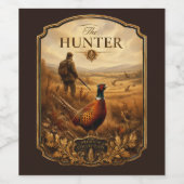 De Jager Wijn Etiket (Enkel label)