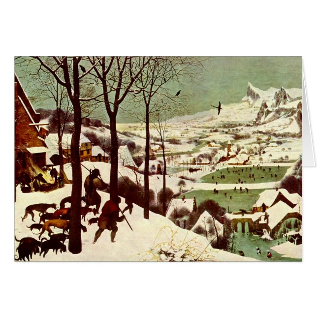 De jagers in de sneeuw - 1565 (Voorkant Horizontaal)