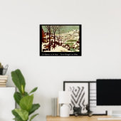 De jagers in de sneeuw - 1565 poster (Thuiskantoor)