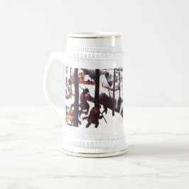 "De jagers in de sneeuw" - fijne kerstcadeautjes v Bierpul