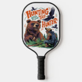 De jagers nederige ontmoeting jacht grappig pickleball paddle (Voorkant)