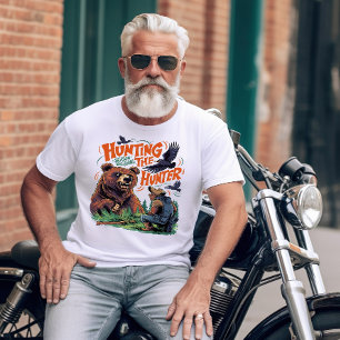 De jagers nederige ontmoeting jacht grappig t-shirt